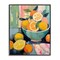 Stupell Industries Orange & Lemon Bowl Framed Giclee Wall Art Design by LSR Design Studio